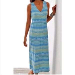 J. Jill crossover maxi dress